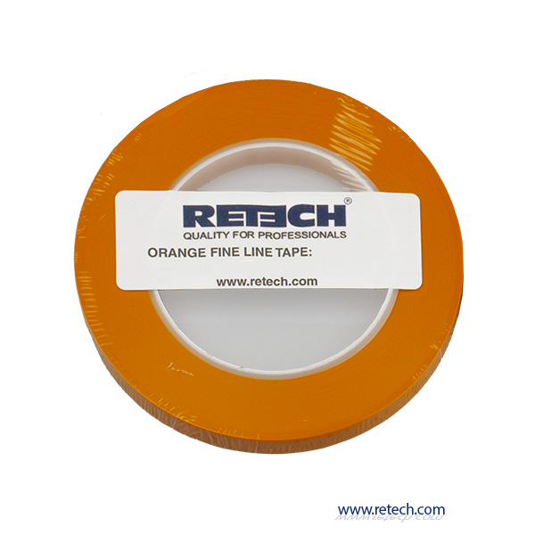 Orange Fine Line Tape 9 mm