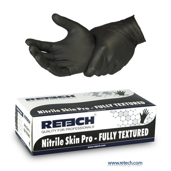 Nitrile Skin Pro - Fully Textured - L