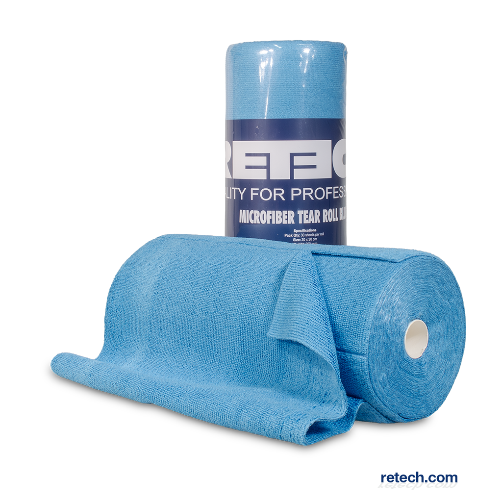 Microfiber Tear Roll Blue