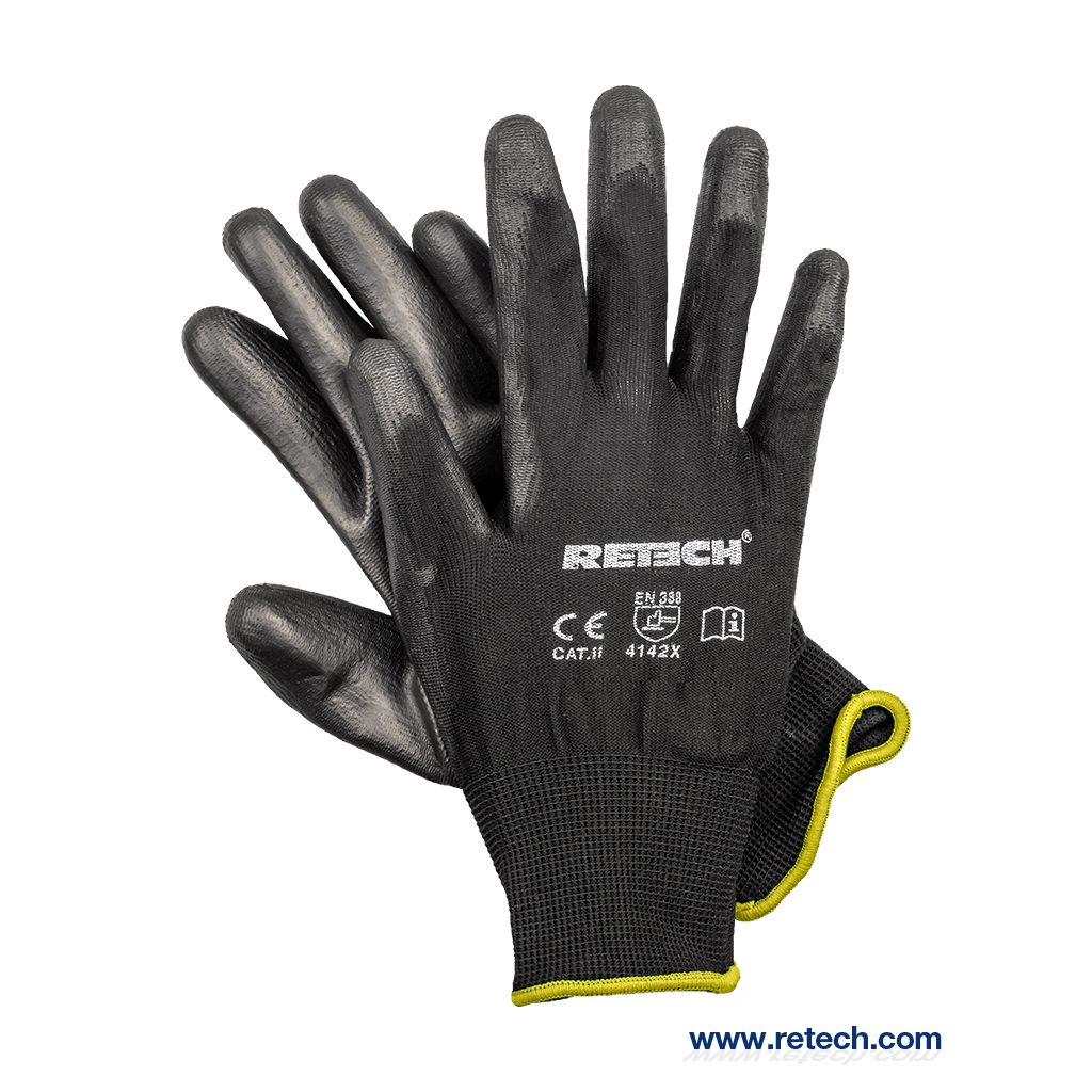 Working Gloves Black  (8)