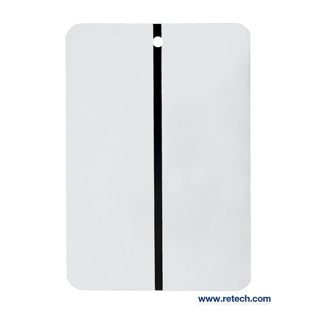 Spray Out Card - White