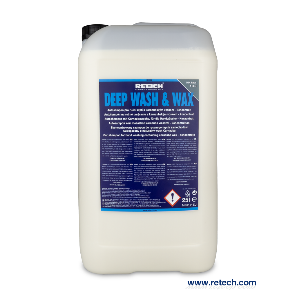 Deep Wash & Wax 25 l