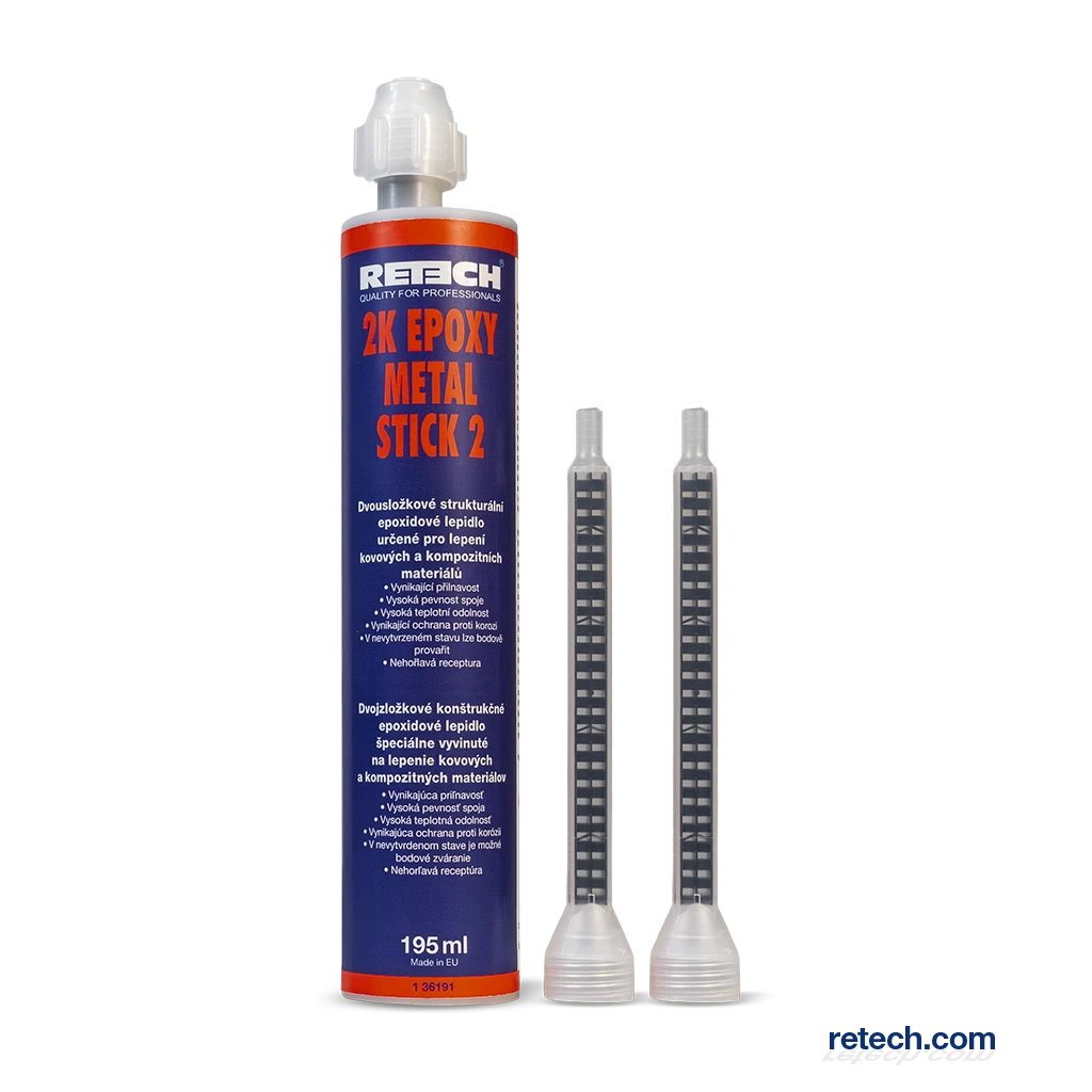 2K Epoxy Metal Stick 2 — 195 ml
