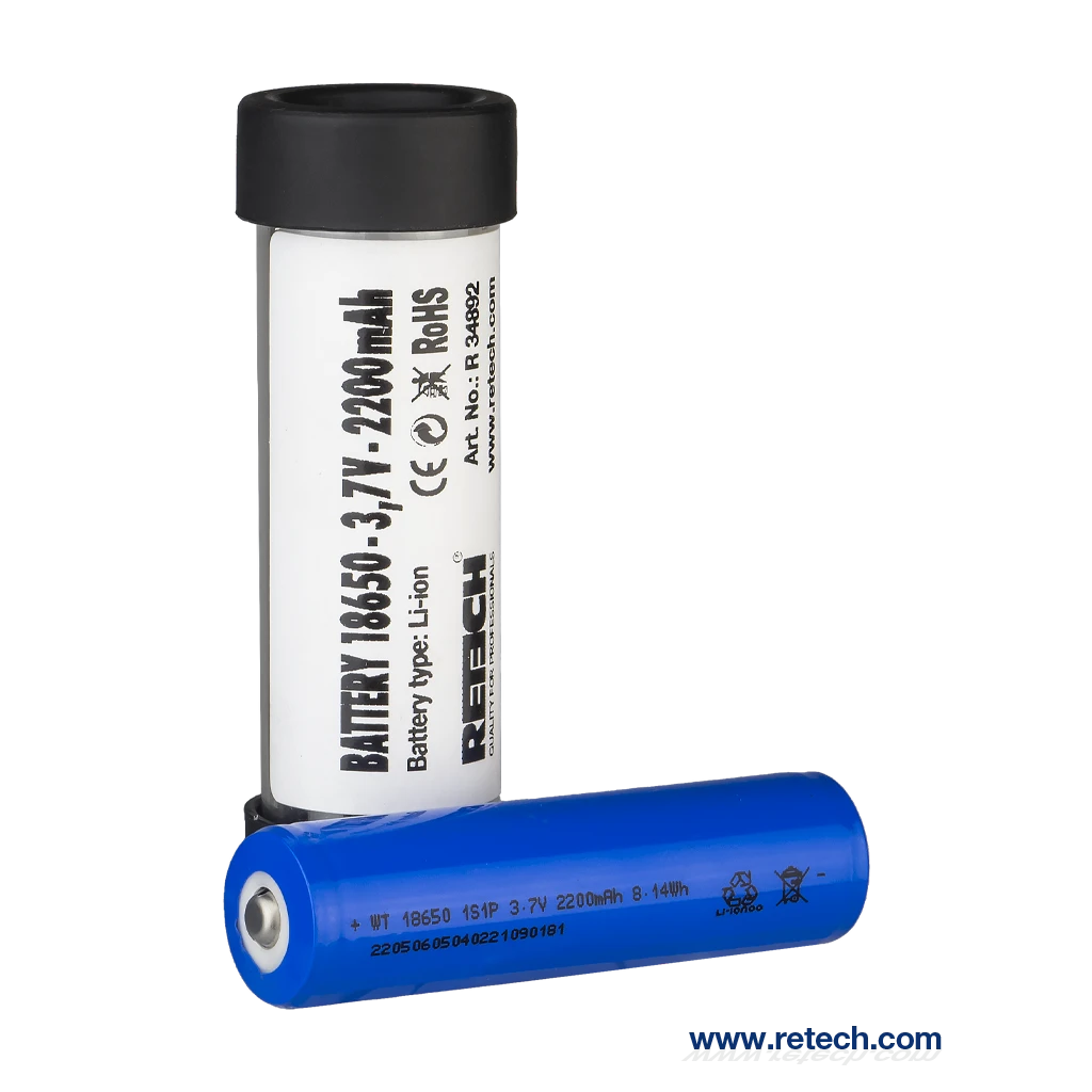 Battery 18650 - 3.7V - 2200mAh