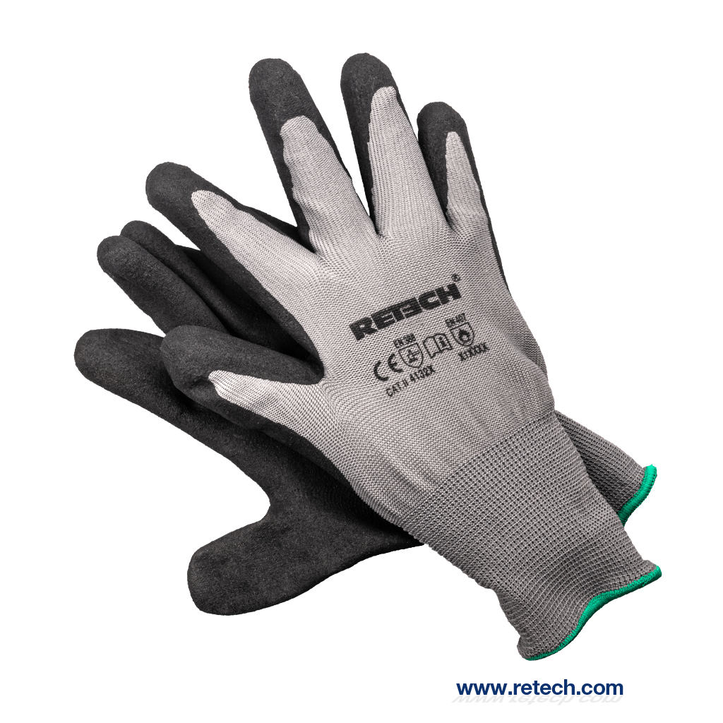 Working Gloves Nitril Grey  (8)