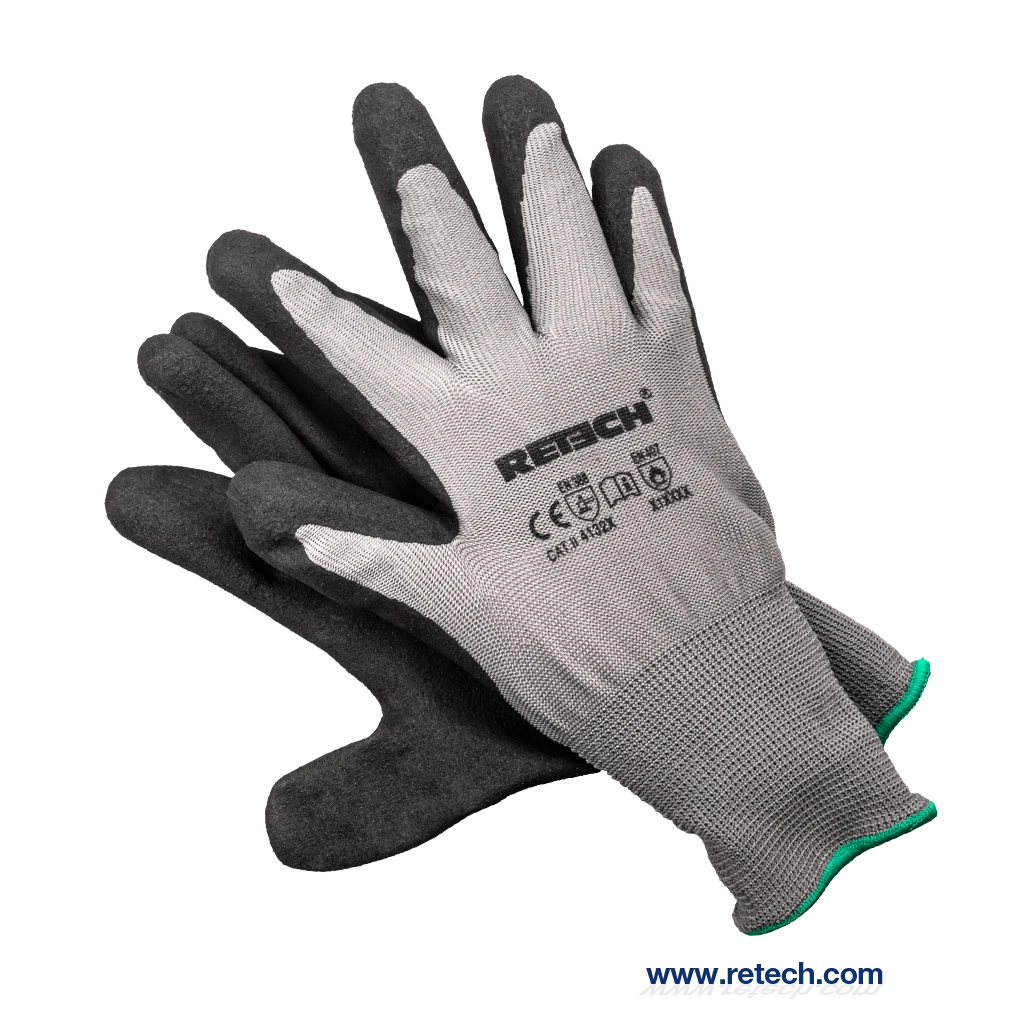 Working Gloves Nitril Grey  (8)