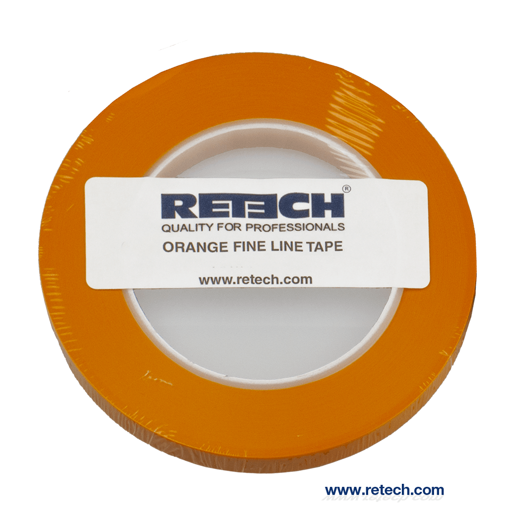 Orange Fine Line Tape 3 mm
