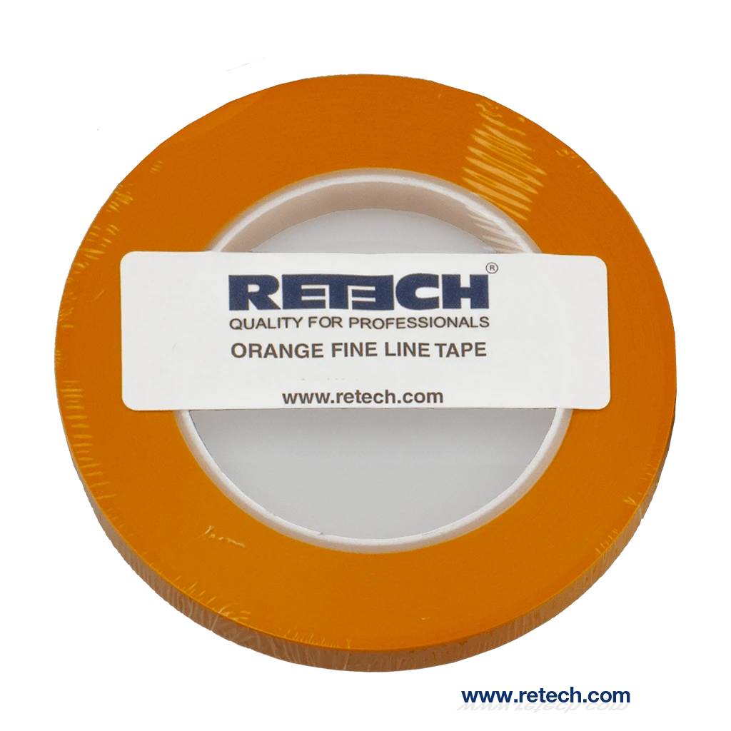 Orange Fine Line Tape 3 mm