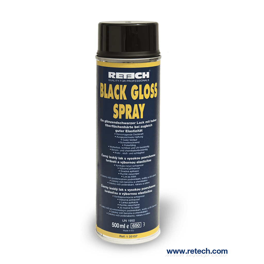 Black Gloss Spray