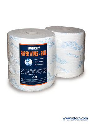 Paper Wipes - Roll (1 pc)