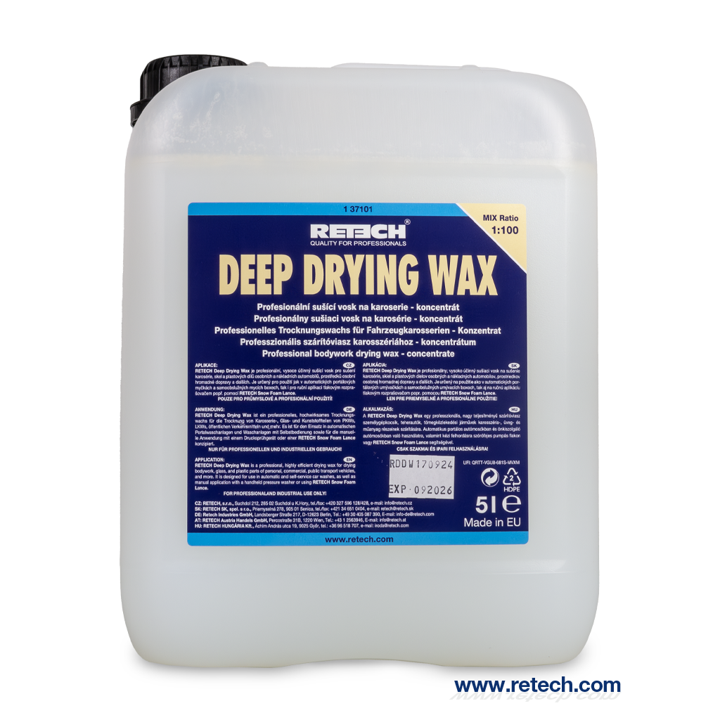 Deep Drying Wax 5L