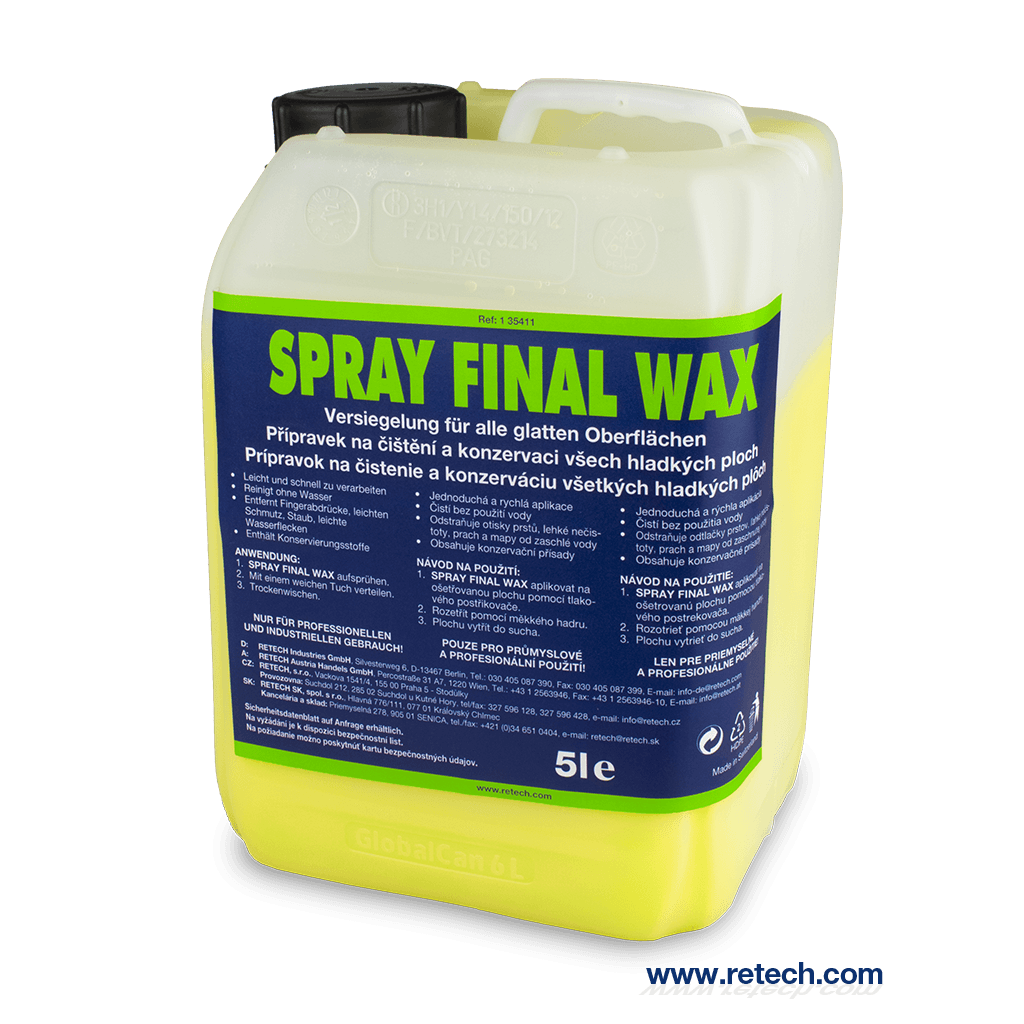 Spray Final Wax 5 l