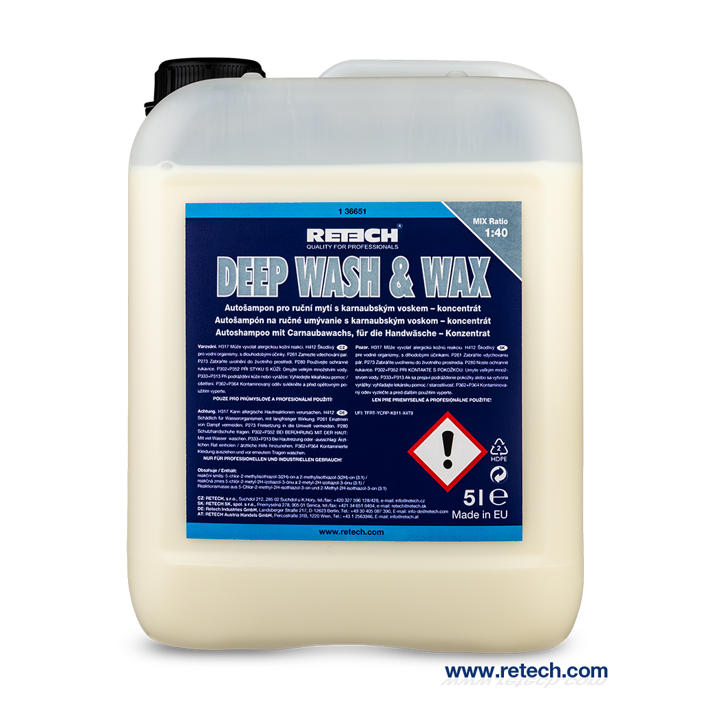 Deep Wash & Wax 5 l