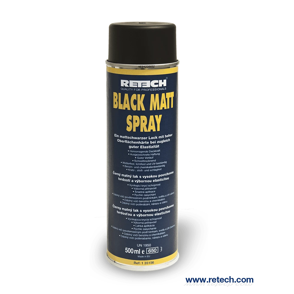 Black Matt Spray