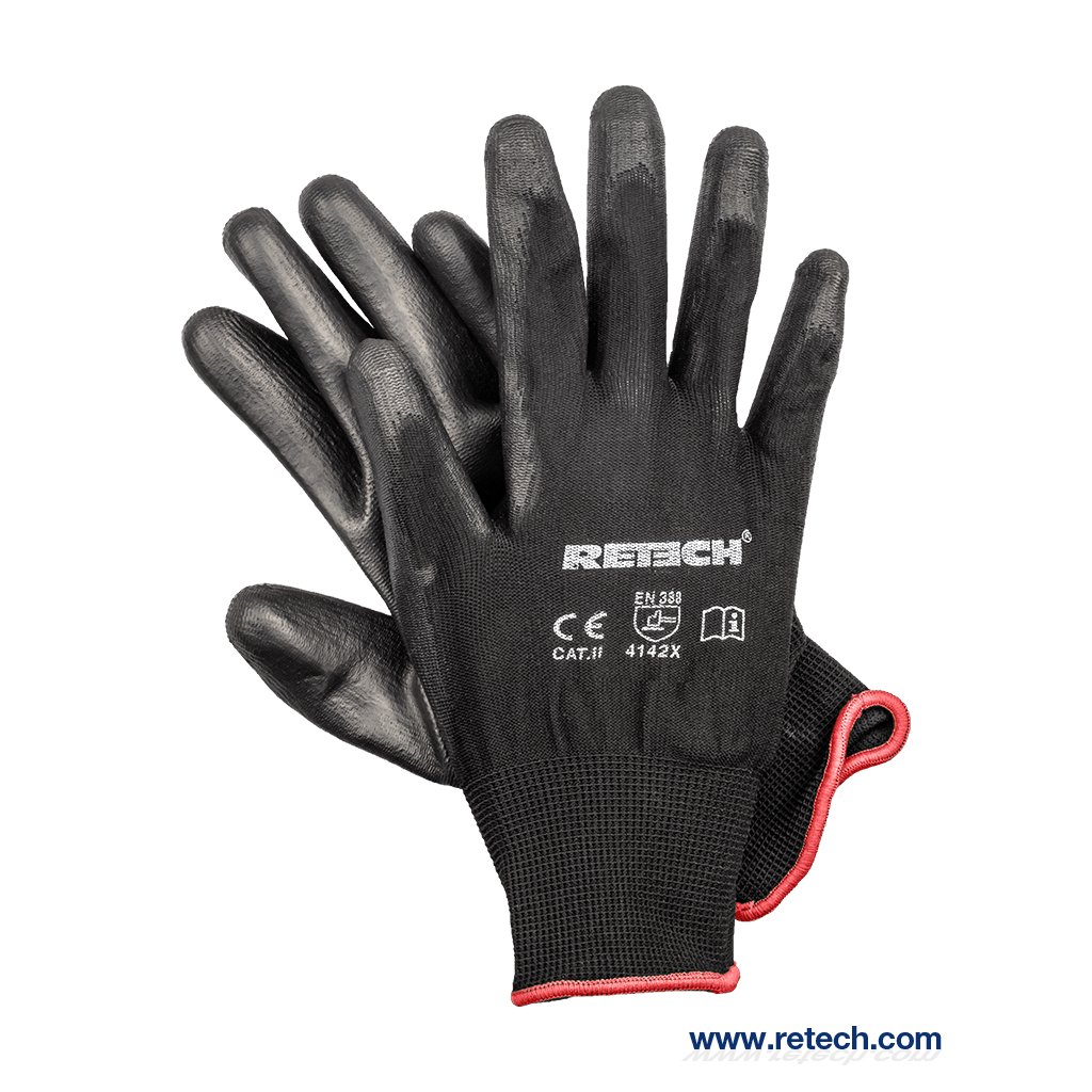 Working Gloves Black  (6)